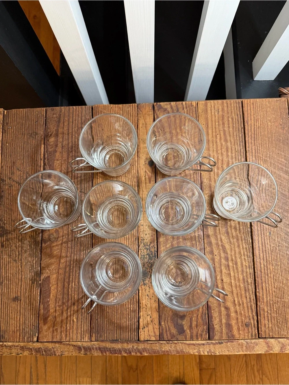 (8) Bormioli Rocco Oslo tempered glass cappuccino cups